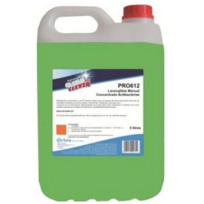 Lava Loiça Manual Verde Conc.Antibact.5Lt Pro612